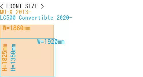 #MU-X 2013- + LC500 Convertible 2020-